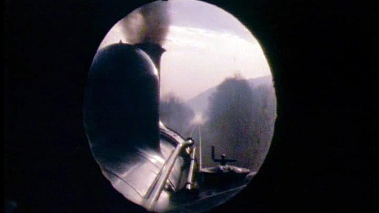 Santa's steam train, 1983