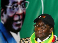Zimbabwe President Robert Mugabe