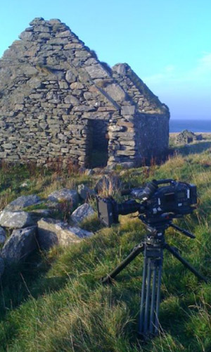 Filming in Orkney