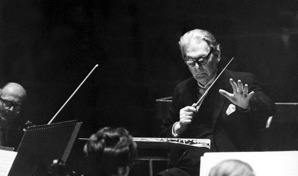 Otto Klemperer with the New Philharmonic Orchestra