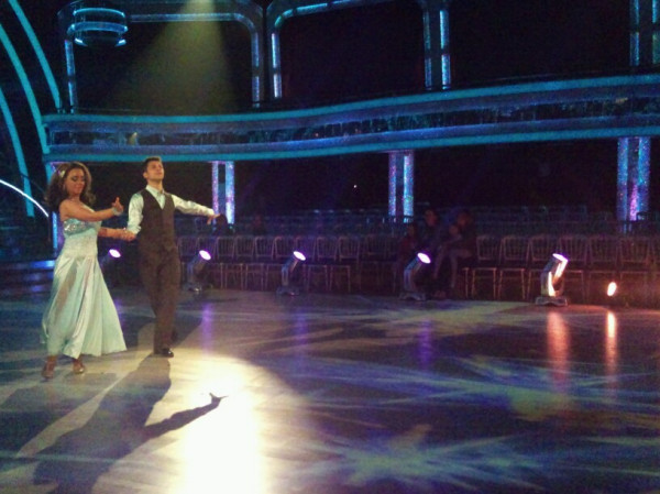 Chelsee and Pasha channeling Hollywood glamou