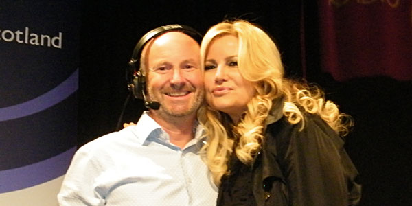 Fred with Jennifer Coolidge