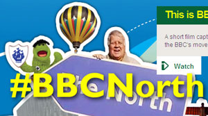 Screen grab from the BBC North web site