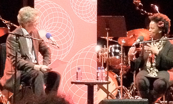 Picture of Alyn Shipton with Regina Carter