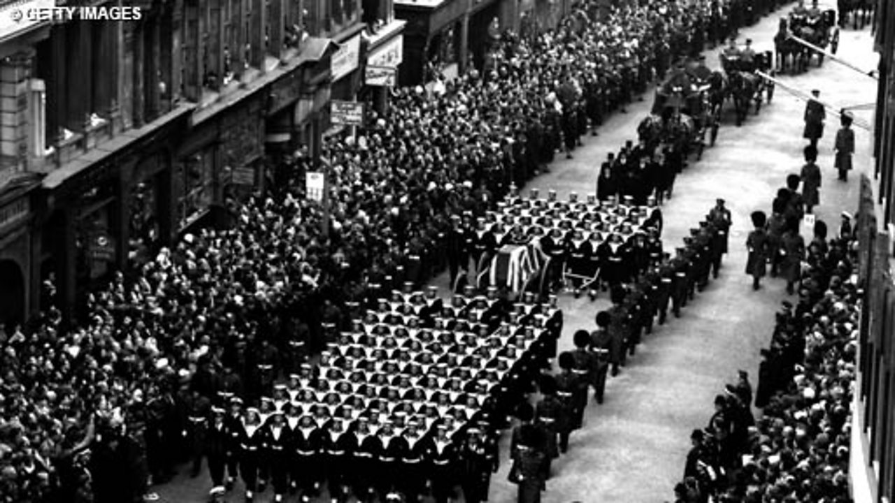 The State Funeral of Churchill - Part 1