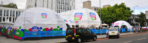 Festival Tents @ Potterrow