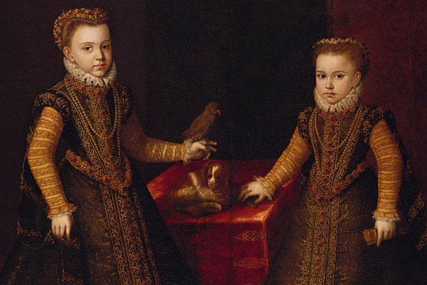 A portrait of the Spanish Infantas
