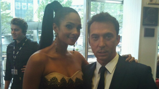 Alesha and Bruno getting ready to hit the red carpet!
