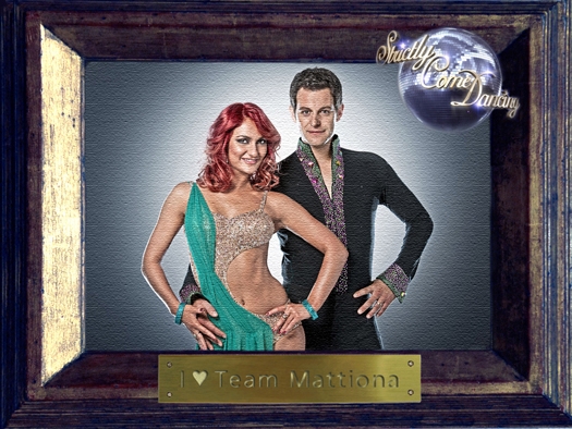 Matt Baker and Aliona Vilani - together, they're TEAM MATTIONA