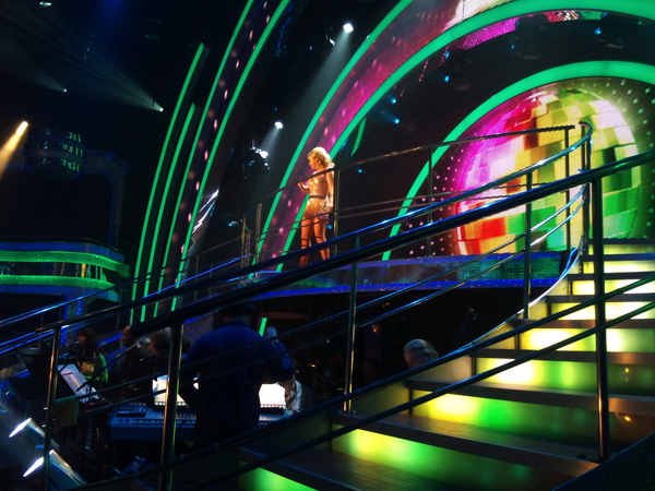Patsy Kensit in the Strictly Come Dancing dress rehearsal