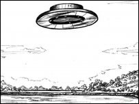 UFO drawing