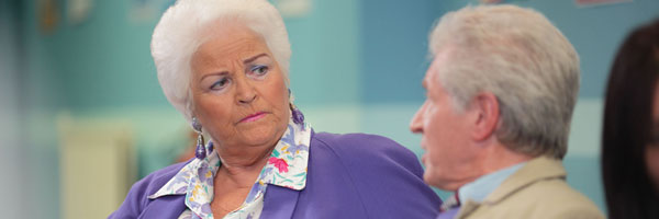 Pat and Norman talk about old times