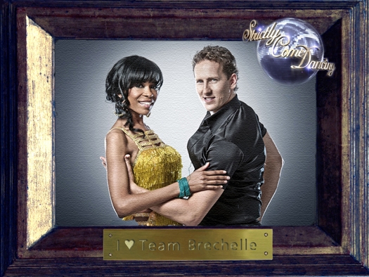 Brendan Cole and Michelle Williams are TEAM BRECHELLE
