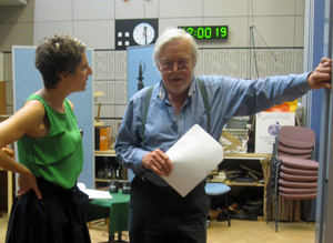 Irma Prunesquallor (Tamsin Greig) with Professor Bellgrove (William Gaunt )