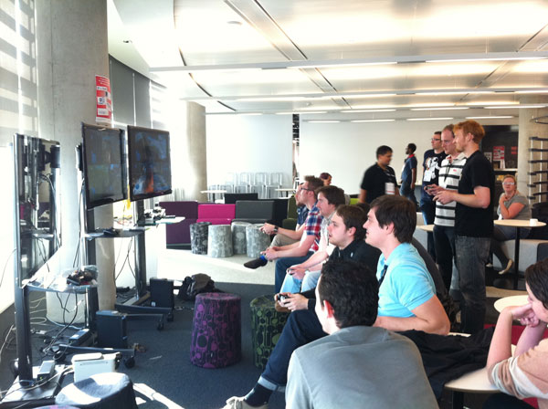 BarCamp attendees play Werewolf at BBC MediaCityUK