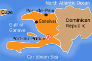 Hispaniola map