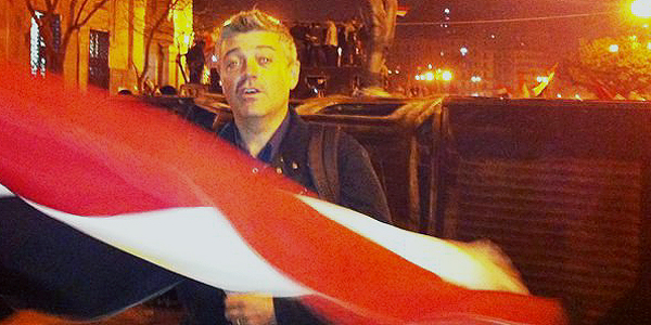 5 live's Phil Mackie in Cairo after Mubarrak resigned