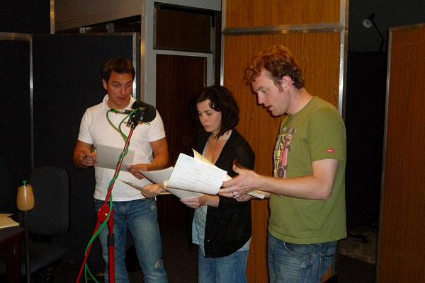 Recording Torchwood for Radio 4