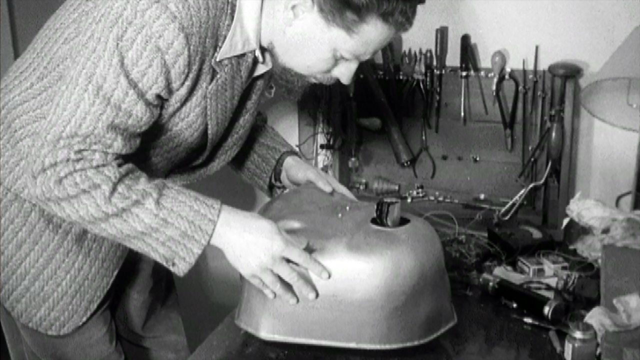 Bristol's robot tortoises, 1950