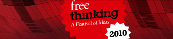 Free thinking festival logo.