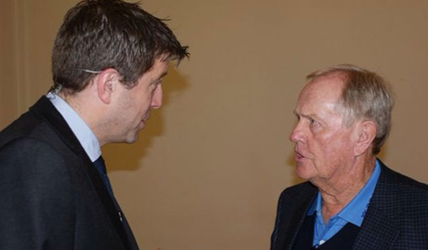 Mark Chapman and Jack Nicklaus