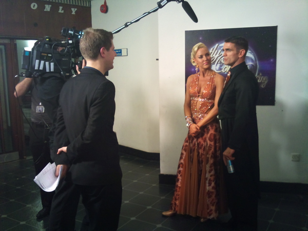 Scott Maslen and Natalie Lowe