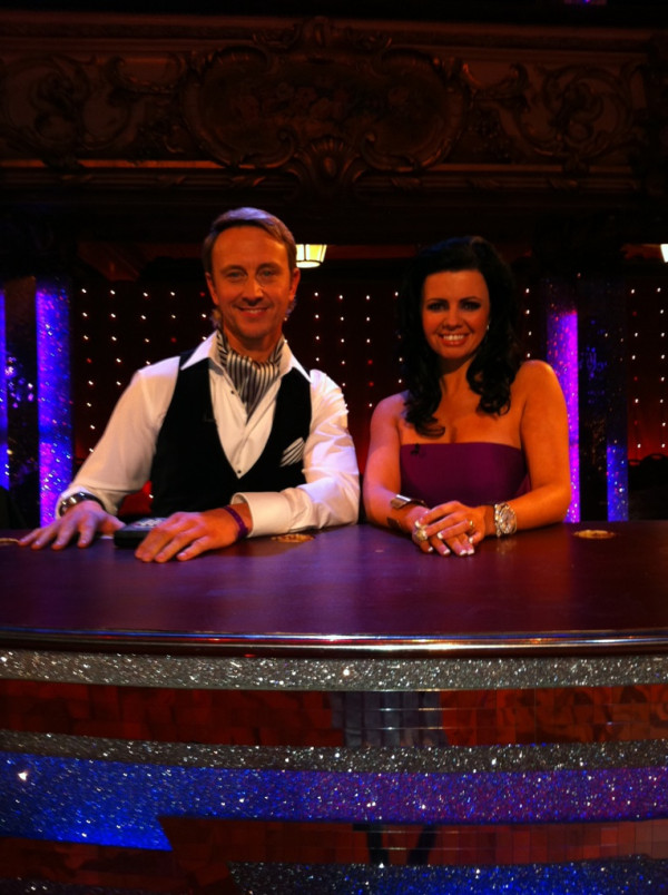 Ian Waite and Karen Hardy