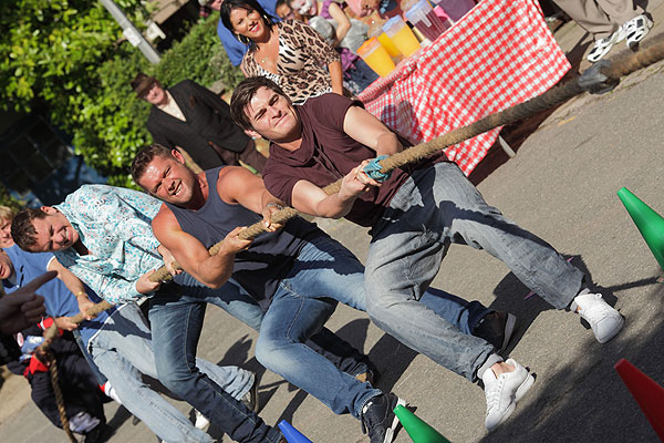 Alfie, Christian, Kat and Anthony