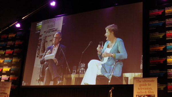 Vanessa Whitburn at the Cheltenham Literary Festival 2011