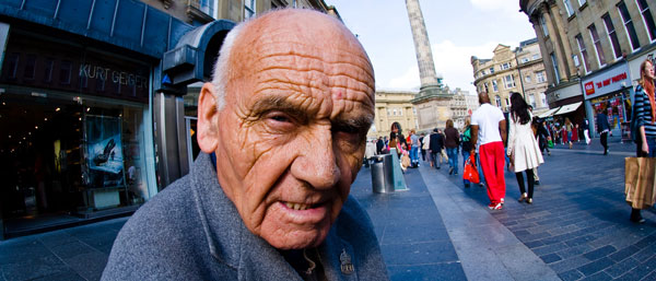 A picture by photographer Conor Lawless entitled Geordie