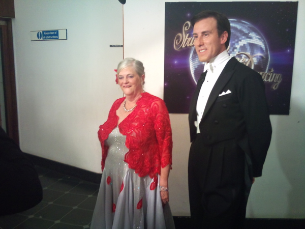 Ann Widdecombe and Anton du Beke