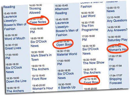 Radio 4 programmes discount