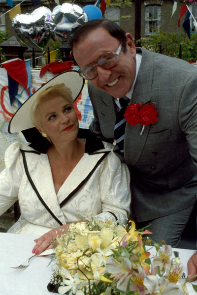 Frank and Pat on their wedding day