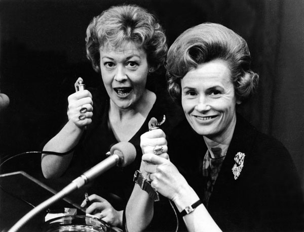 Eleanor Summerfield and Isobel Barnett from Many A Slip