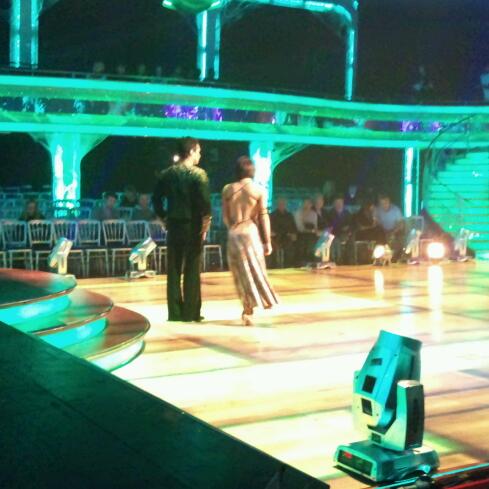 Jimi Mistry and Flavia Cacace in dress rehearsal for the Strictly Halloween special