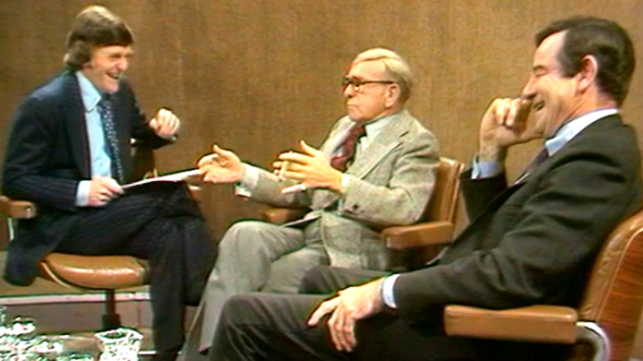 George Burns and Walter Matthau, 1976