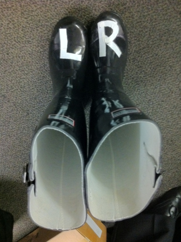 Wellington boots