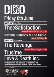 Theestaisfaction poster