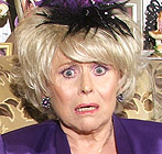 Barbara Windsor poses