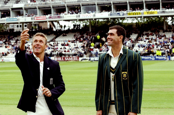 Hansie Cronje and Alec Stewart