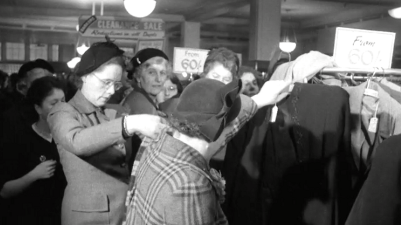 New Year bargains, 1953