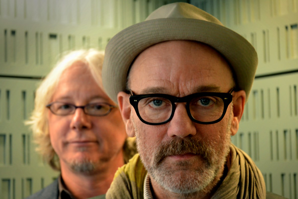 Singer Michael Stipe and bassist Mike Mills