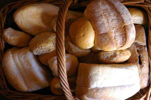 Basket of breads