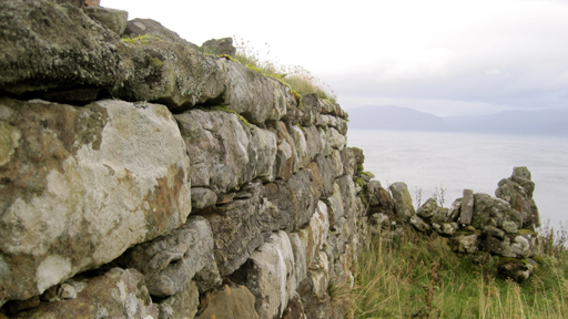 Hallaig looking out to sea.
