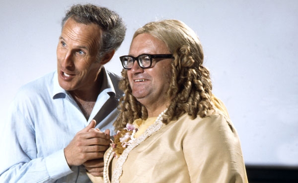 Bruce Forsyth with Harry Secombe