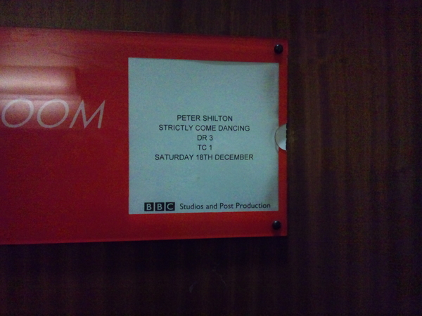 Peter Shilton's dressing room
