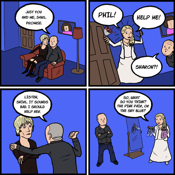 Phil, Shirley and Sharon