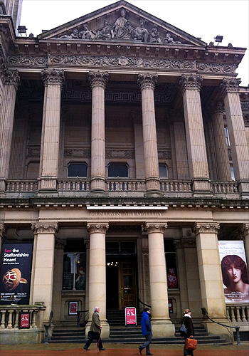 The front of the Birmingham Museum and Art Gallery