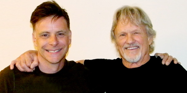Ricky Ross with Kris Kristofferson