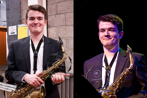 Winner of the 2011 Young Jazz Musician of the Year competition, Ruaridh Pattison.